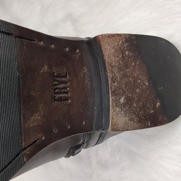 Frye Molly Button Riding Boot Tall 8 - Picture 8 of 12